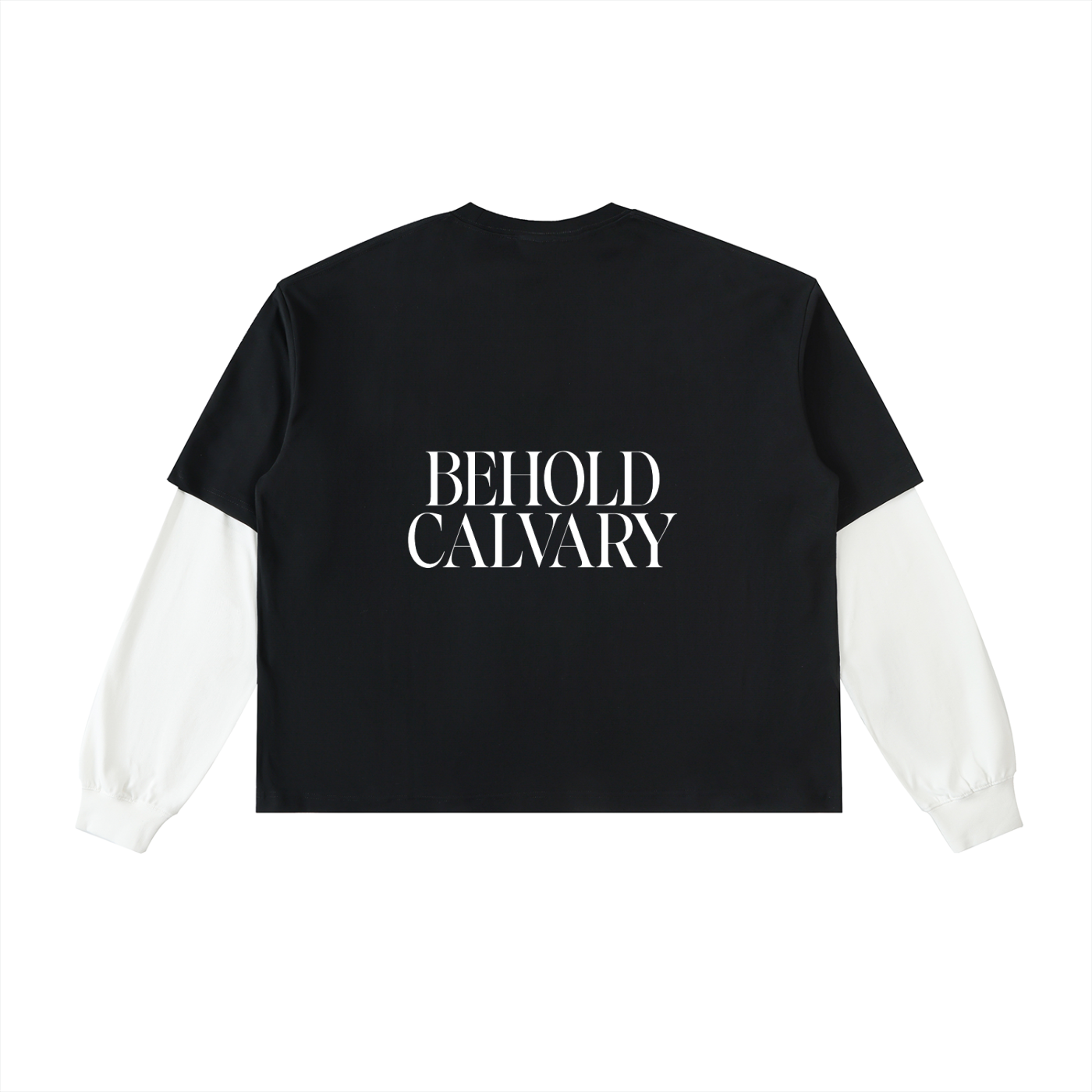 BEHOLD CALVARY LONG SLEEVE TEE